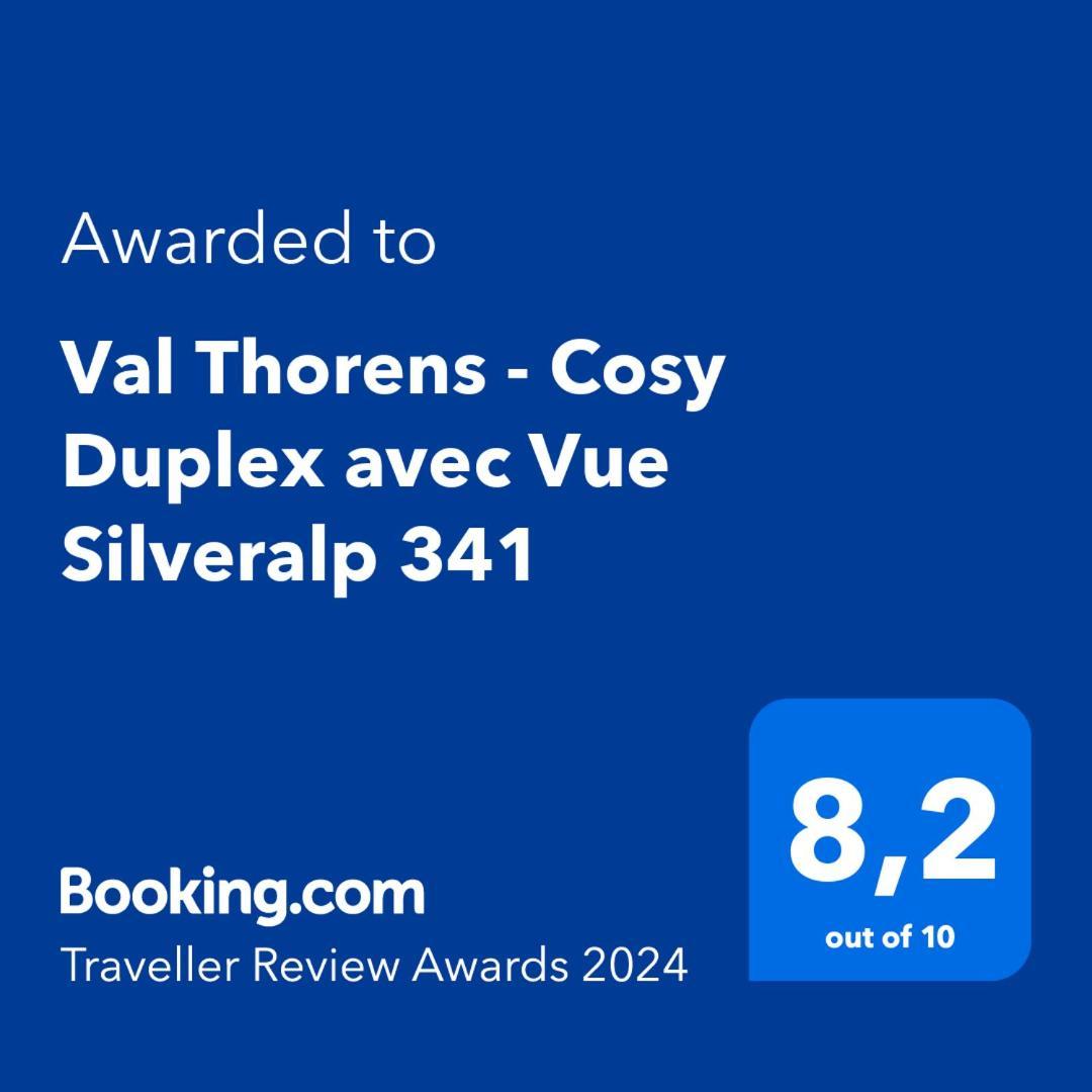 Val Thorens - Cosy Duplex Avec Vue Silveralp 341 Eksteriør bilde